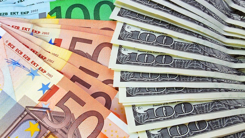 euros - dollars